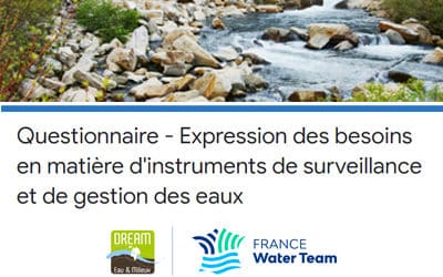 Vos besoins en matière d’instruments de surveillance et de gestion des eaux