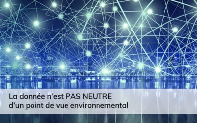 La donnée face aux défis techniques et environnementaux