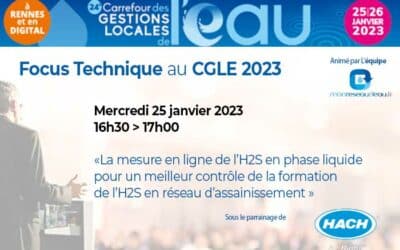 Focus Technique : La mesure en ligne de l’H2S en phase liquide pour un meilleur contrôle de la formation de l’H2S en réseau d’assainissement