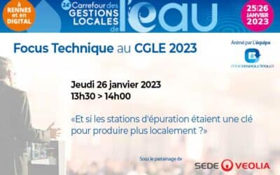 Focus Technique : Et si les stations d’épuration étaient une clé pour produire plus localement ?