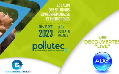 Découvertes #WaterHub TV de Pollutec : Camille Gence et le raccord LTLT de ADG