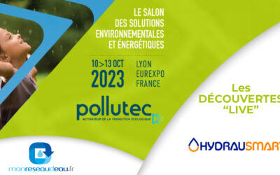 Découvertes #WaterHub TV de Pollutec : débitmètre hauteur vitesse communiquant Nbiot de Hydrausmart