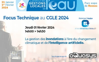 Focus technique :  La gestion des inondations à l’ère du changement climatique et de l’intelligence artificielle