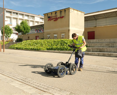 Géolocalisation vonRoll Hydro - Géodétection par Géoradar