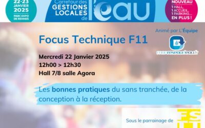 Focus technique : Les bonnes pratiques du sans tranchée, de la conception à la réception