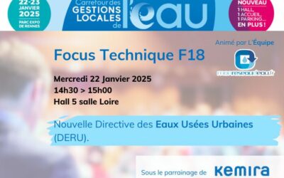 Focus technique : Nouvelle Directive des Eaux Usées Urbaines (DERU)