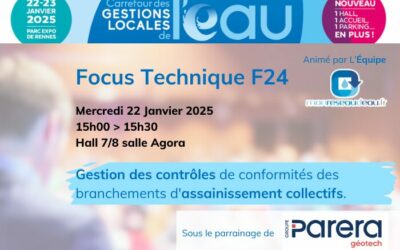 Focus technique : Maîtriser son patrimoine de collecte des eaux usées : Utilisation du SIG ViSit Anywhere pour la gestion des contrôles de conformités des branchements d’assainissement collectifs