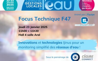 Focus technique : Innovations et technologies Ijinus pour un monitoring simplifié des réseaux d’eau !