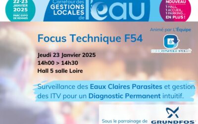 Focus technique : Surveillance des Eaux Claires Parasites et gestion des ITV pour un Diagnostic Permanent intuitif des réseaux EU/EP